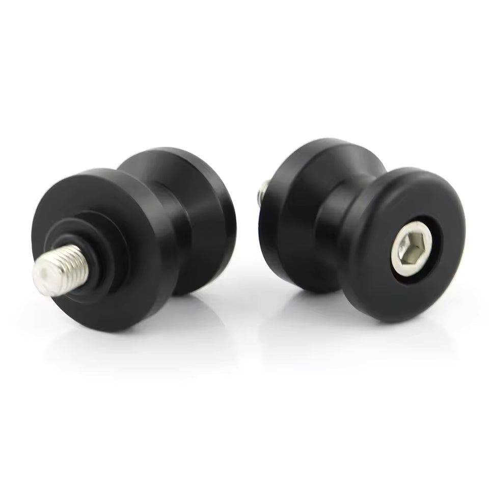 8mm Aluminum Swingarm Spools – Kawasaki ZX-4RR / Z400 / Z500 / Z650 / Z900 / Ninja 400 / Ninja 500 / Ninja 650 / ZX-6R / ZX-10R