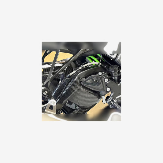 Carbon Fiber Heel Guards – Kawasaki ZX-10R / ZX-10RR (2011–2024)