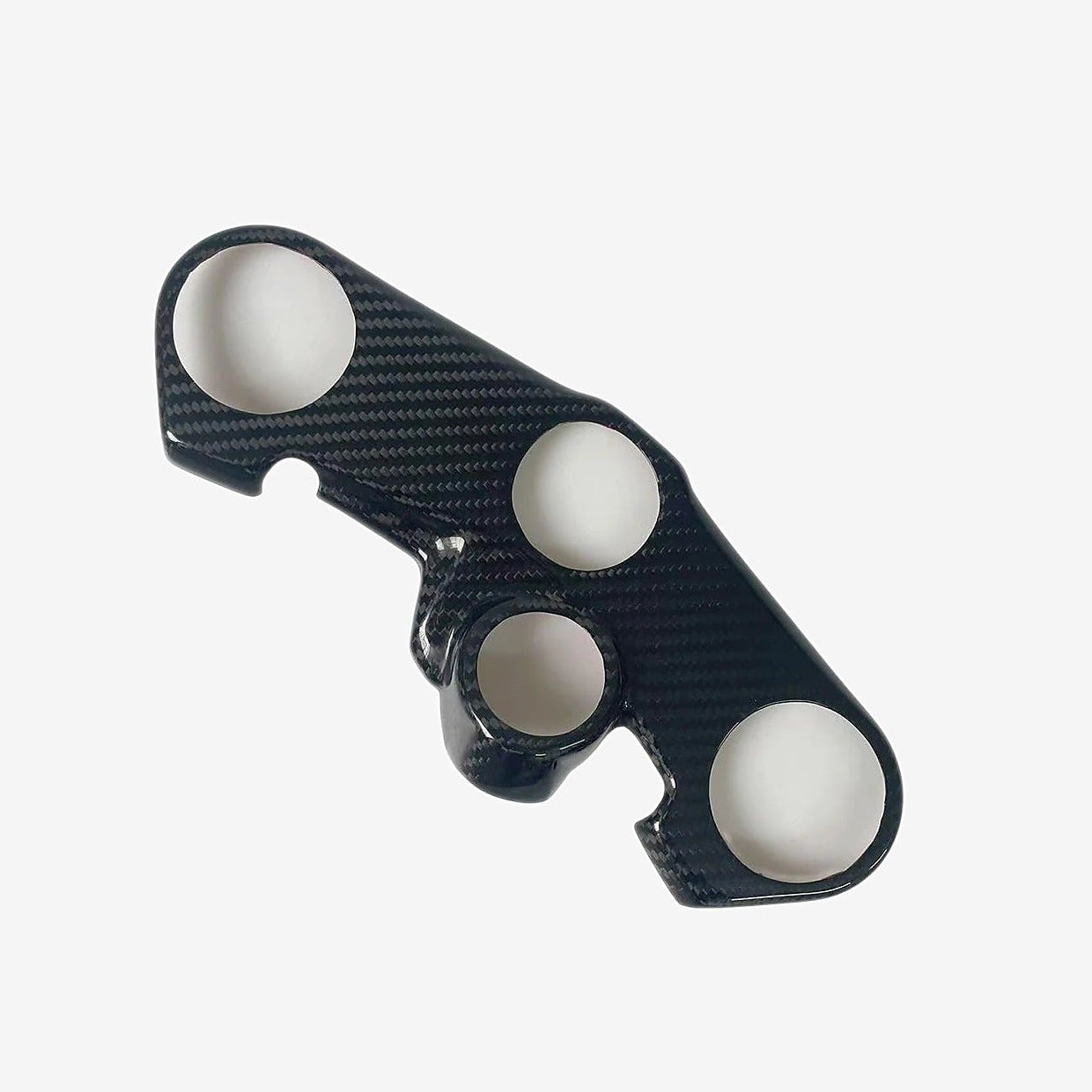 Carbon Fiber Upper Fairing Stay Cover – Kawasaki Ninja ZX-6R / 636 (2019–2026)