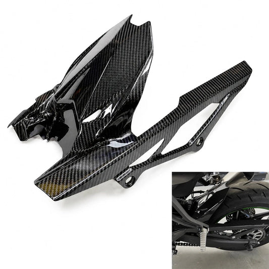 Carbon Fiber Rear Hugger - Kawasaki ZX-4R / ZX-4RR 2023-2025