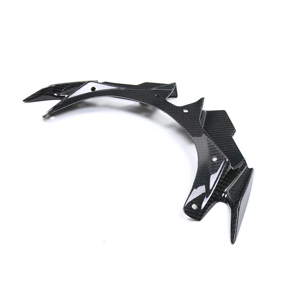 Carbon Fiber Front Winglet Spoiler Cover - Kawasaki ZX-4R / ZX-4RR 2021-2026