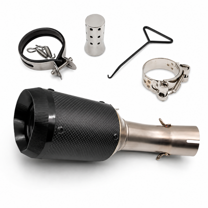 Stainless Steel Shorty Slip on Muffler - Kawasaki ZX4RR - 2023-2026