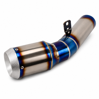 Anodized Titanium Shorty Slip-On Exhaust Muffler -  Kawasaki Ninja ZX6R 636 | 2009–2026