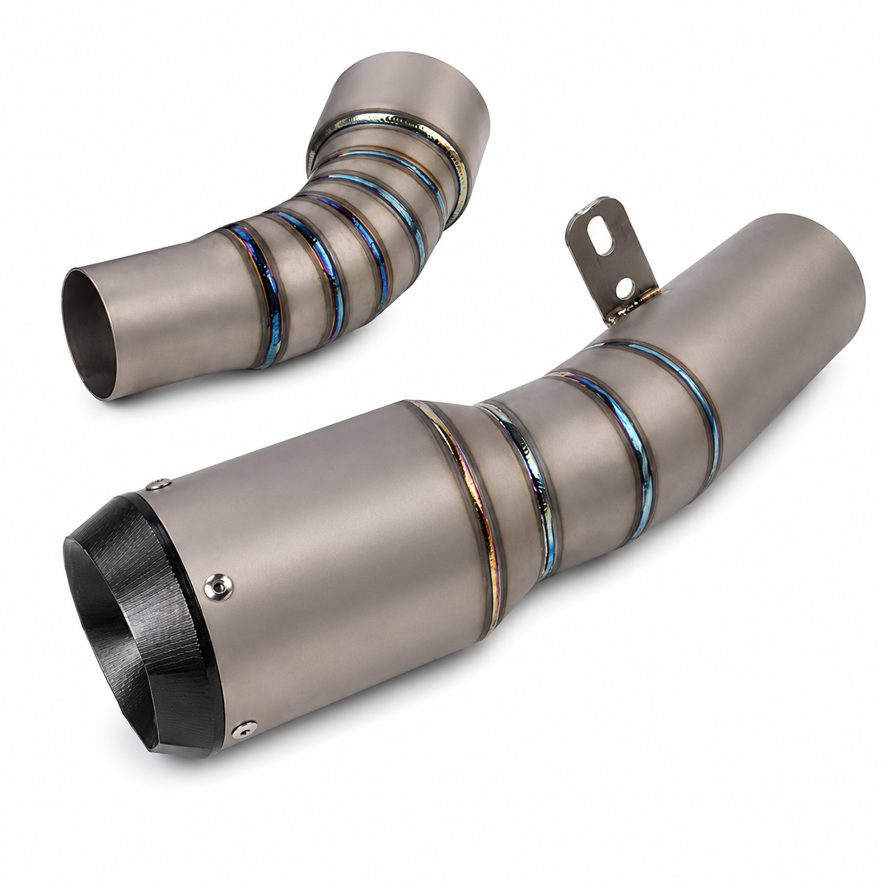Titanium Shorty Slip-On Exhaust Muffler - Kawasaki Ninja ZX6R 636 | 2009–2026