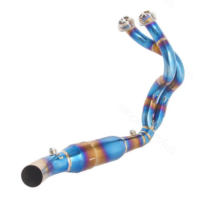Titanium Full System Exhaust for Kawasaki Ninja 650 Z650 2012-2026 MultiColor