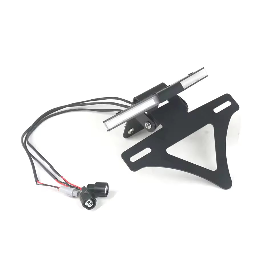 Short Tail License Plate Holder Tail Tidy - Kawasaki ZX-6R 2024-2026