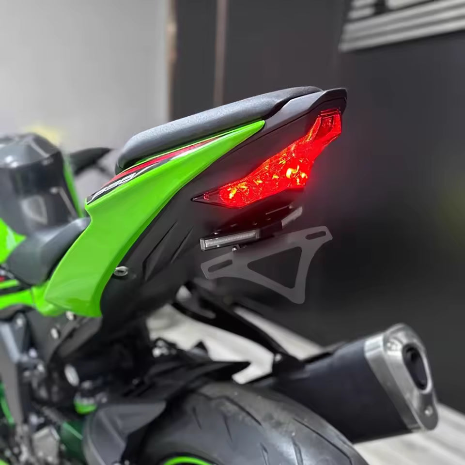 Short Tail License Plate Holder Tail Tidy - Kawasaki ZX-6R 2024-2026