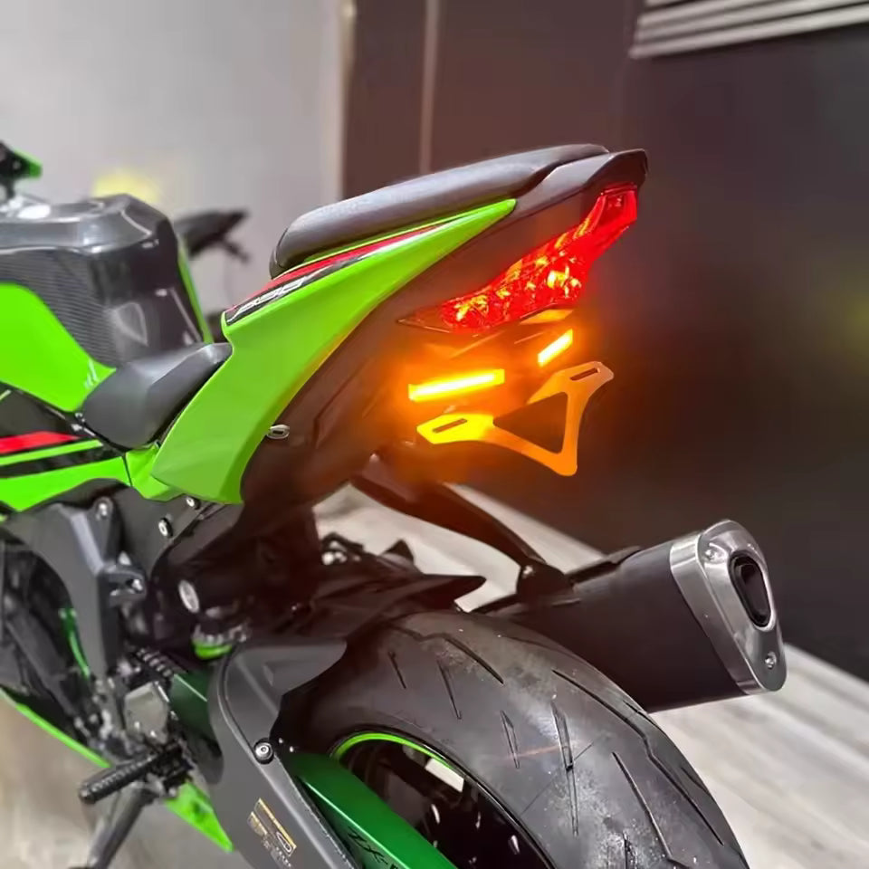 Short Tail License Plate Holder Tail Tidy - Kawasaki ZX-6R 2024-2026