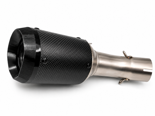 Stainless Steel Shorty Slip on Muffler - Kawasaki ZX4RR - 2023-2026