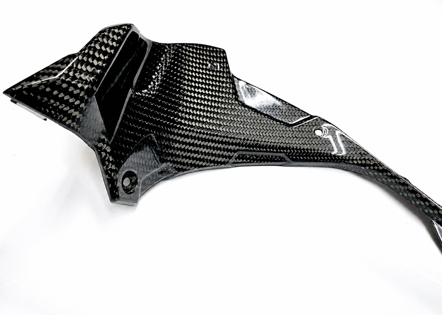 Carbon Fiber Front Dashboard Panel Fairing – Kawasaki ZX-6R / 636 (2024–2026)