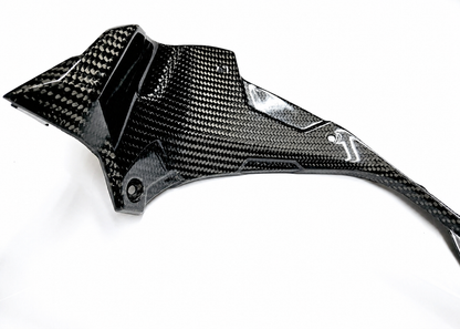 Carbon Fiber Front Dashboard Panel Fairing – Kawasaki ZX-6R / 636 (2024–2026)