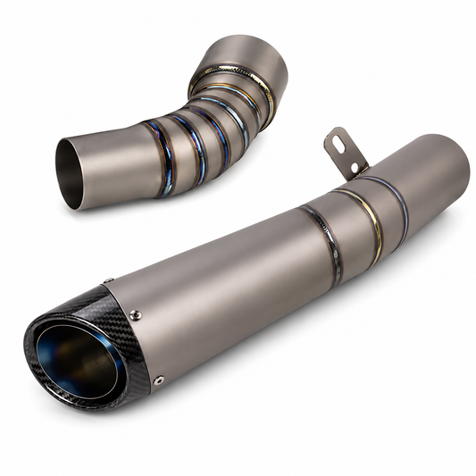 Titanium Slip-On Exhaust Muffler - Kawasaki Ninja ZX6R 636 | 2009–2026