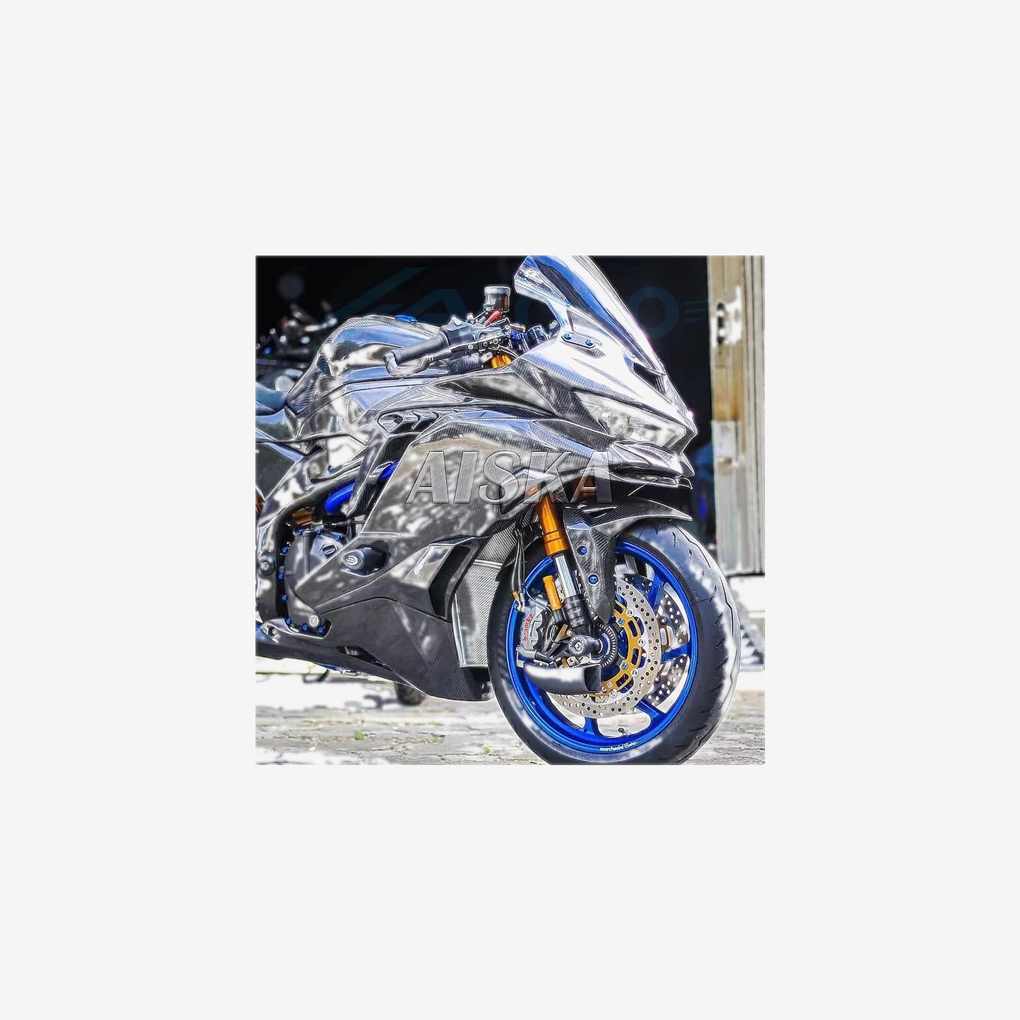 Carbon Fiber Gas Tank Cover – Kawasaki Ninja ZX-4RR (2023-2026)