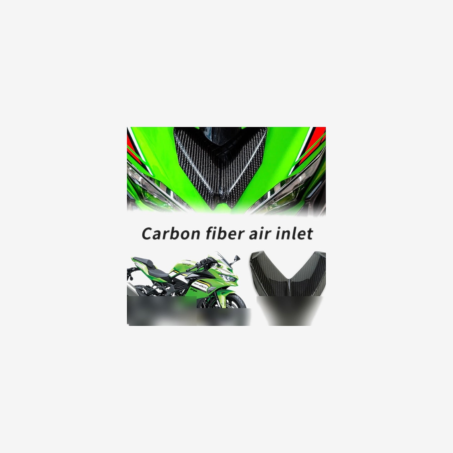 Carbon Fiber Front Fairing – Kawasaki Ninja ZX-4RR (2023-2026)