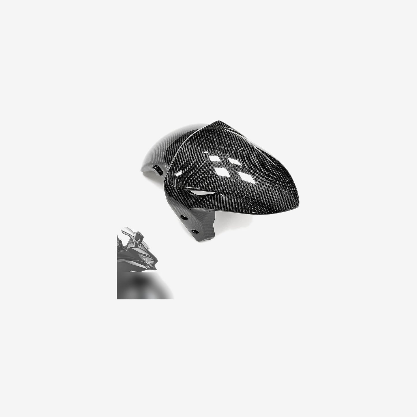 Carbon Fiber Front Fender – Kawasaki Ninja ZX-4RR (2023-2026)