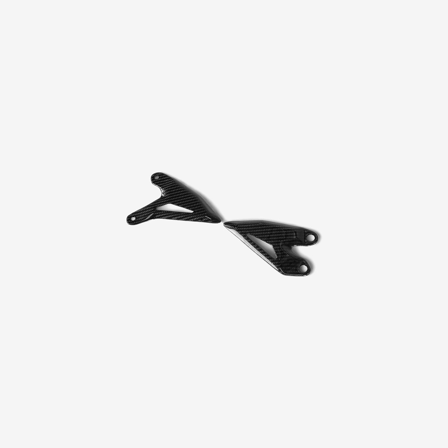 Carbon Heel Guards for Ninja 400/500 & Z400/500
