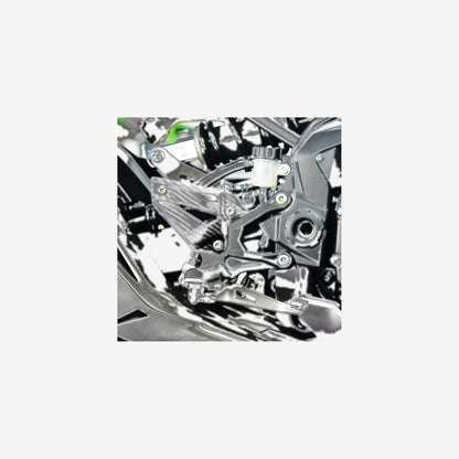 Kawasaki Z900 / Z900 SE Carbon Fiber Heel Guards 2017-2026