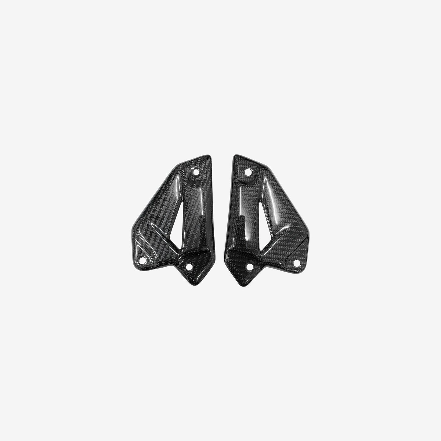 Kawasaki Z900 / Z900 SE Carbon Fiber Heel Guards 2017-2026