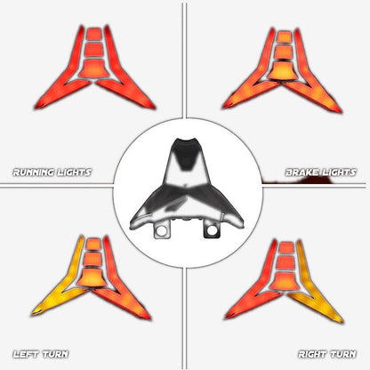 Integrated LED Tail Light – Kawasaki Ninja 400 / Z400 (2018–2024)