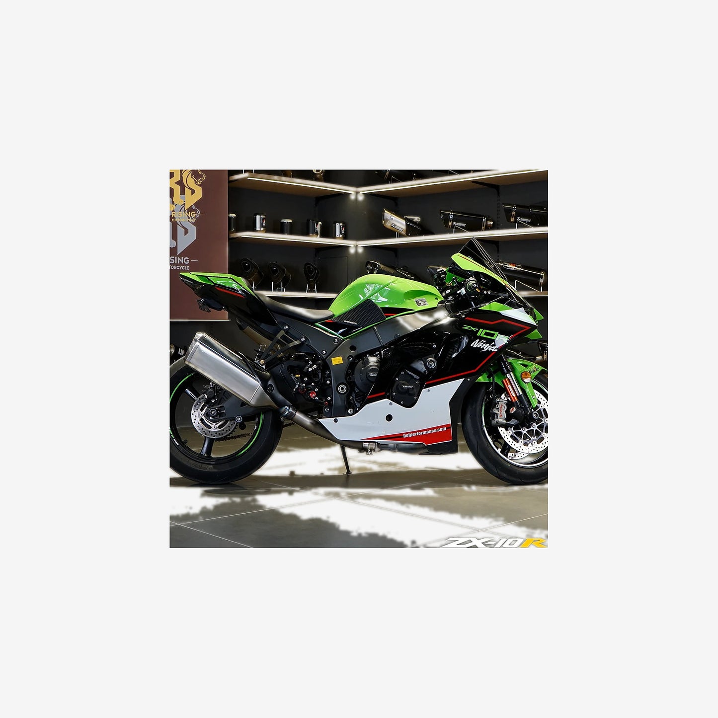 Titanium Link Pipe – Kawasaki ZX-10R / ZX-10RR (2021–2026)