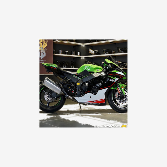 Titanium Link Pipe – Kawasaki ZX-10R / ZX-10RR (2021–2026)