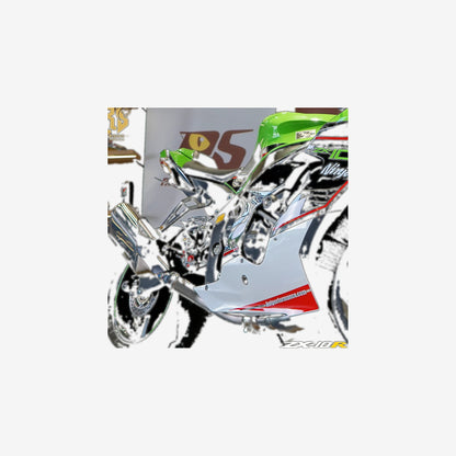 Titanium Link Pipe – Kawasaki ZX-10R / ZX-10RR (2021–2026)