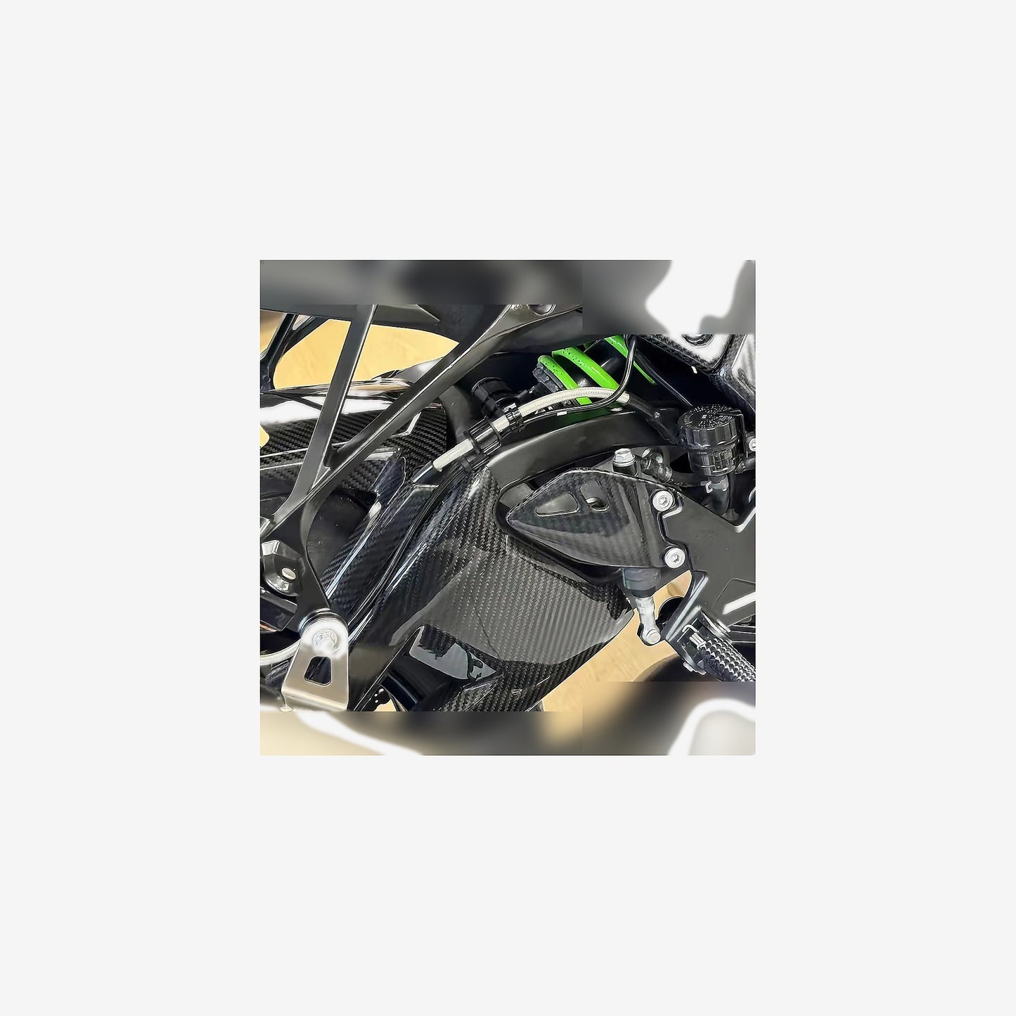 Carbon Fiber Heel Guards – Kawasaki ZX-10R / ZX-10RR (2011–2024)