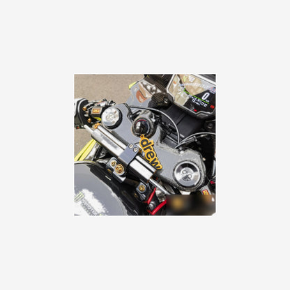 Kawasaki ZX-6R Carbon Fiber Upper Fairing Stay Cover (2019–2026)