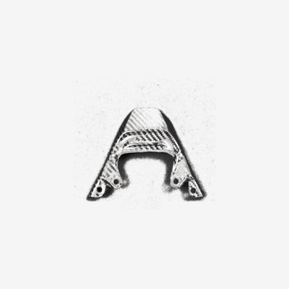 Carbon Fiber Tail Fairing & Frame Cover for Kawasaki ZX-6R / 636 (2019–2026)