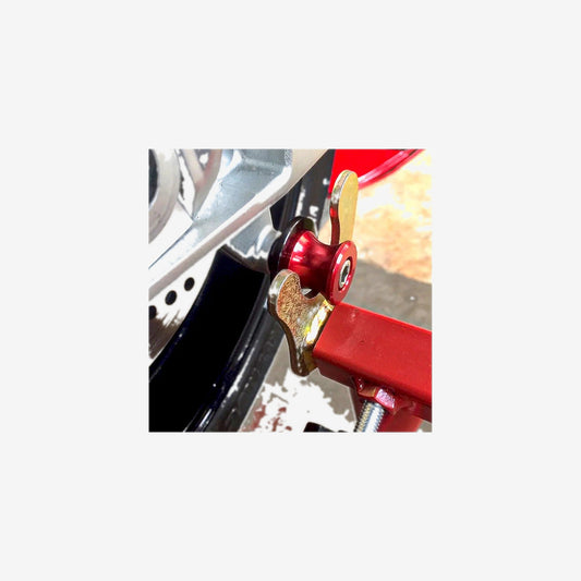 8mm Aluminum Swingarm Spools – Kawasaki ZX-4RR / Z400 / Z500 / Z650 / Z900 / Ninja 400 / Ninja 500 / Ninja 650 / ZX-6R / ZX-10R