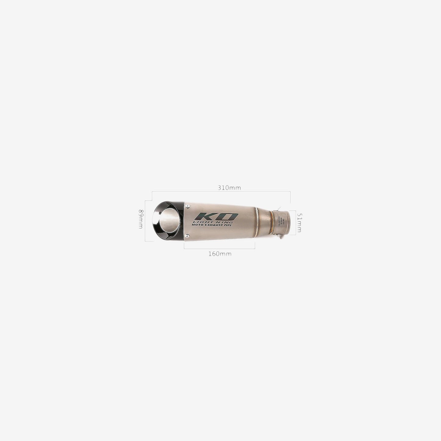 Steel Mid-Pipe – Kawasaki Ninja ZX-4RR / ZX-4R (2023–2026)