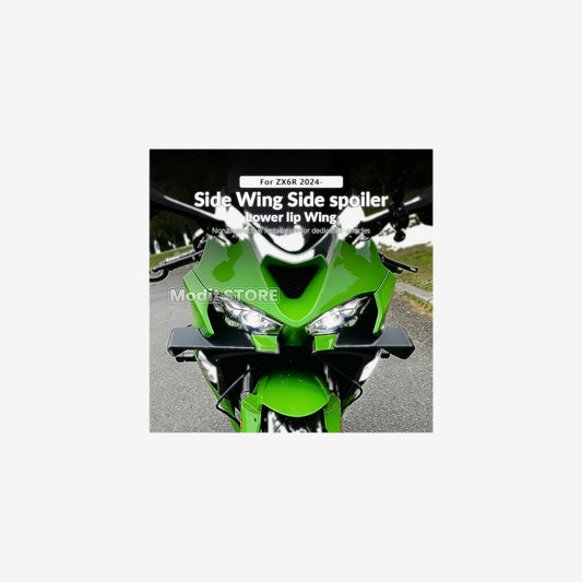 Carbon Fiber Fixed Wind Wings – Kawasaki ZX-6R / 636 (2024–2026)