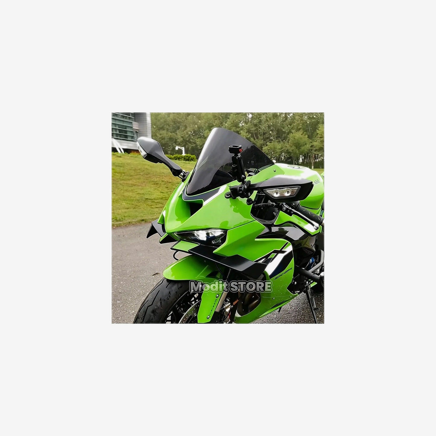 Carbon Fiber Fixed Wind Wings – Kawasaki ZX-6R / 636 (2024–2026)