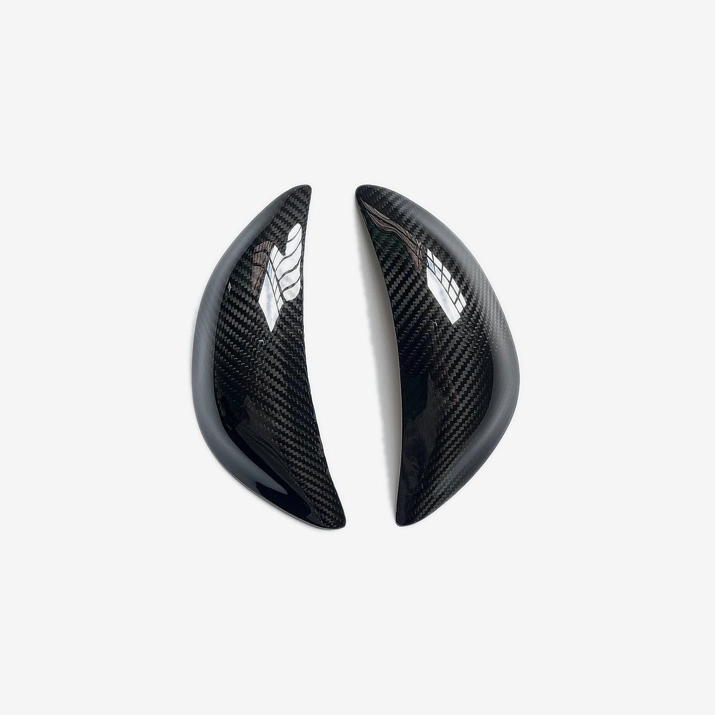 Carbon Fiber Fuel Tank Shields  – Kawasaki ZX-6R / 636 (2019–2026)
