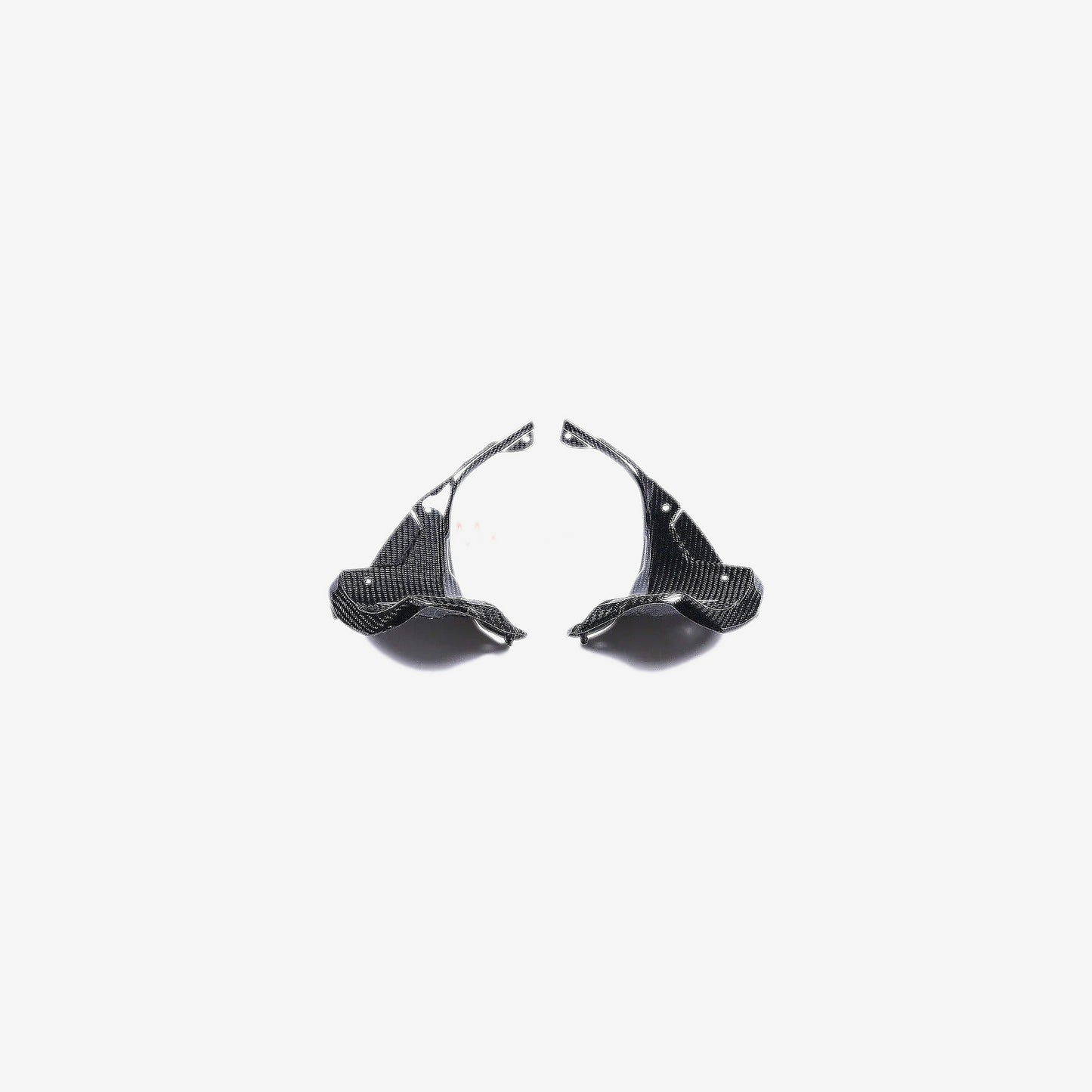 Pure Carbon Fiber Front Dashboard Side Panel Fairing – Kawasaki ZX-6R / 636 (2024–2026)