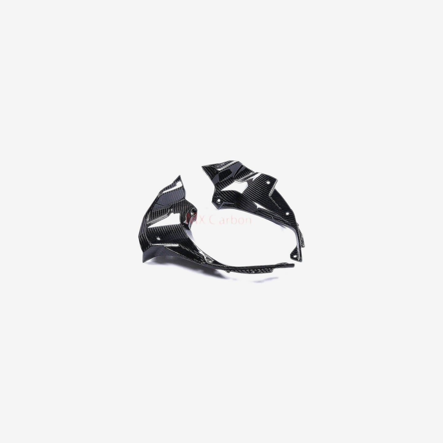 Pure Carbon Fiber Front Dashboard Side Panel Fairing – Kawasaki ZX-6R / 636 (2024–2026)