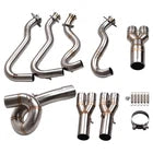 Full System Header Mid Link Exhaust Pipe | 2009–2024 Kawasaki Ninja ZX6R / ZX636