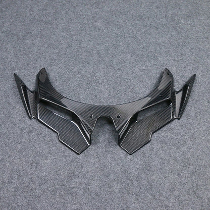 Carbon Fiber Front Winglet Spoiler Cover - Kawasaki ZX-4R / ZX-4RR 2021-2026