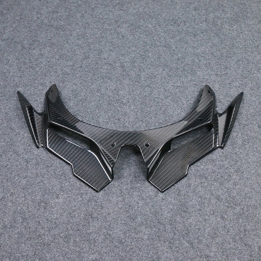 Carbon Fiber Front Winglet Spoiler Cover - Kawasaki ZX-4R / ZX-4RR 2021-2026