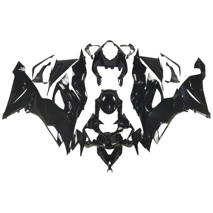 2019-2023 Kawasaki ZX6R OEM Style Fairings – Gloss Black