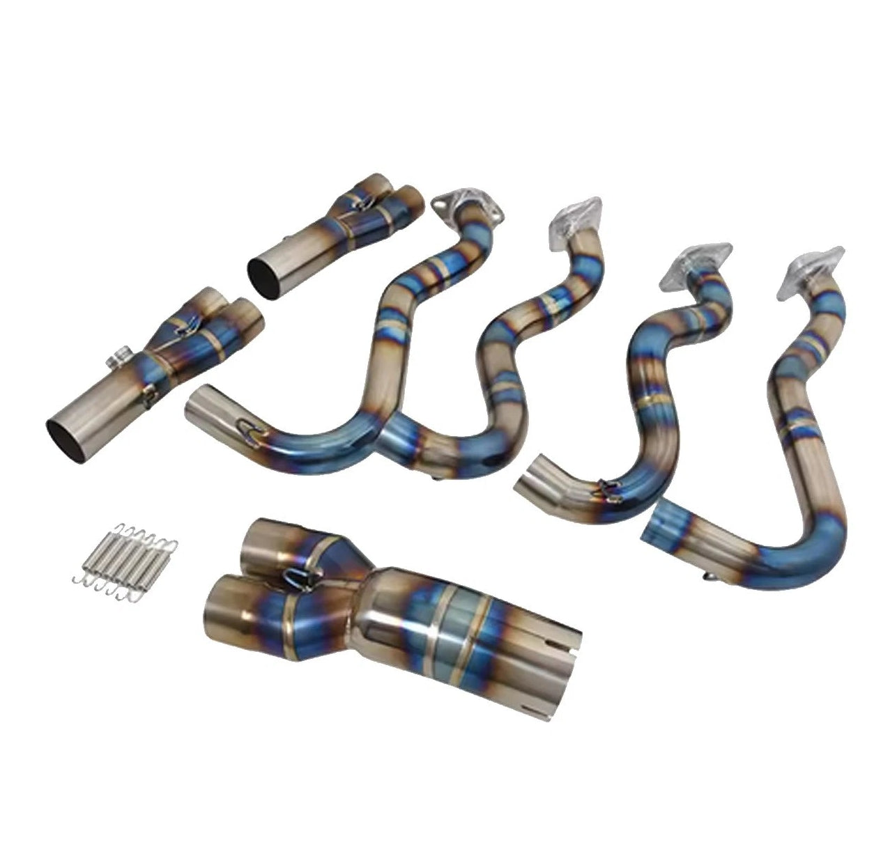 Titanium Exhaust Header Pipe Slip-On | 2007–2017 Kawasaki Ninja ZX6R / ZX636