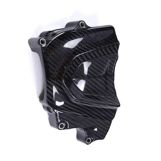 Carbon Fiber Front Sprocket Cover – Kawasaki ZX-6R / 636 (2013–2026)