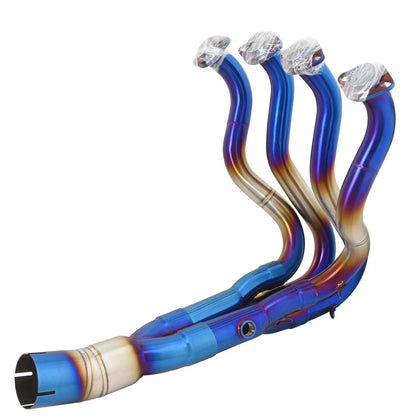 Colored Stainless Steel Headers – Kawasaki ZX-6R / 636 (2009–2026)