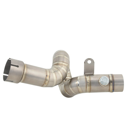 Titanium Alloy Exhaust Link Pipe System | 2009–2026 Kawasaki Ninja ZX6R / ZX636