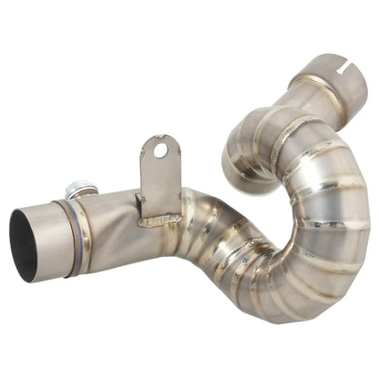 Titanium Alloy Exhaust Link Pipe System | 2009–2026 Kawasaki Ninja ZX6R / ZX636
