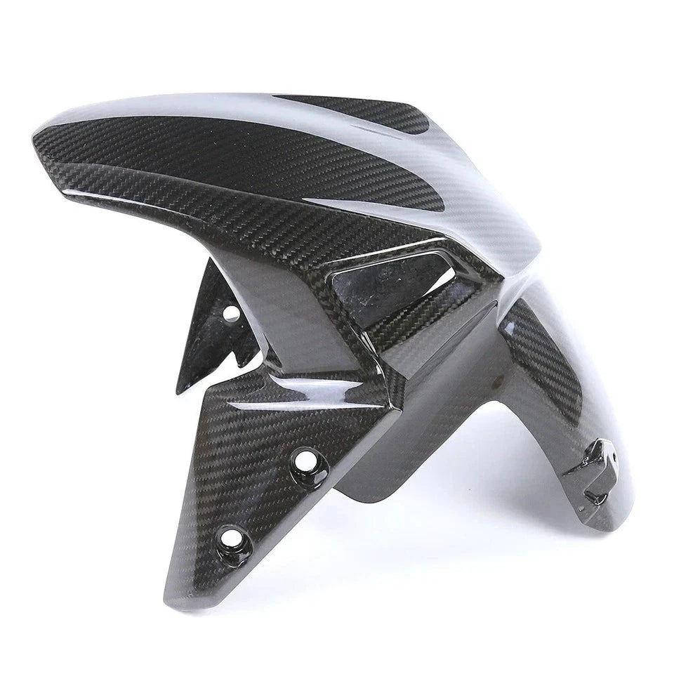 Carbon Fiber Front Fender Hugger – Kawasaki Z900 (2017–2026) 100% Carbon