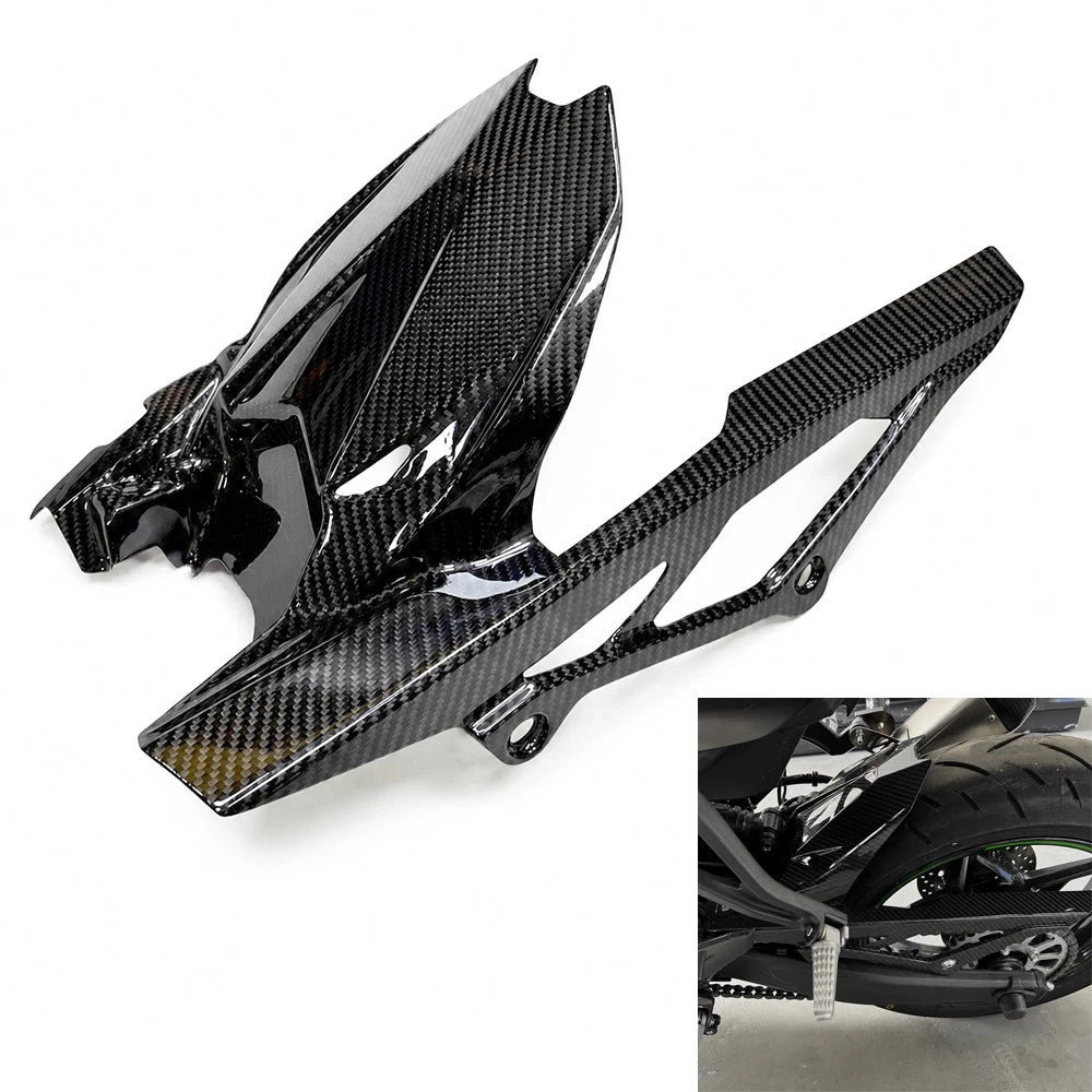 Carbon Fiber Rear Hugger - Kawasaki ZX-4R / ZX-4RR 2023-2025
