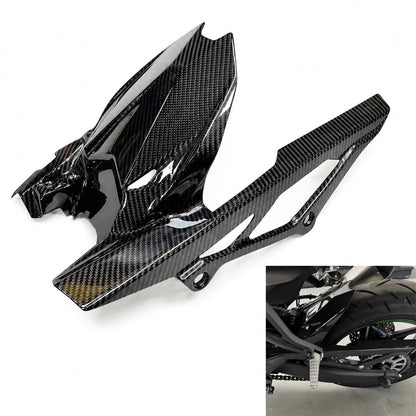 Carbon Fiber Rear Hugger - Kawasaki ZX-4R / ZX-4RR 2023-2025