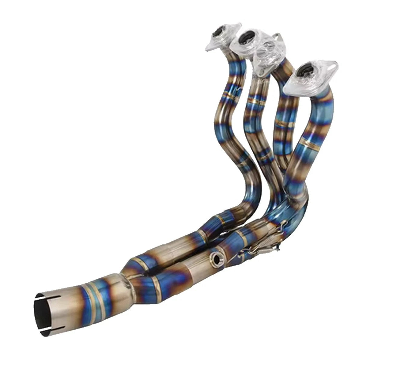 Titanium Exhaust Header Pipe Slip-On | 2007–2017 Kawasaki Ninja ZX6R / ZX636