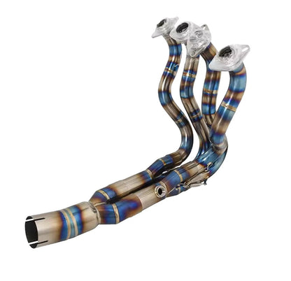 Titanium Exhaust Header Pipe Slip-On | 2007–2017 Kawasaki Ninja ZX6R / ZX636